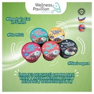 [Halal]  Mama Delights Ready To Eat Series/Local Instant Rice / Best Choice Umrah/ Camping/ Travel/ 