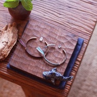 盛夏冒險 金閣與銀閣【魔山】及【幻海】混色特別版 鈦鋼手鐲