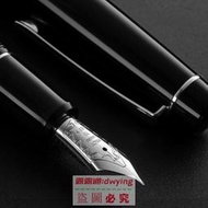 熱銷日本PILOT百樂 912鋼筆10號14K金尖大型平頂高檔簽字筆練字簽名