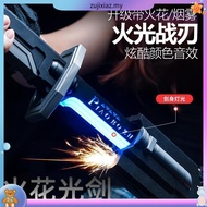 [Fiona]Sparkblade Sword  Colorful Streamer Glowing With Spark Smoke Effect Light Sword Cosplay Katan
