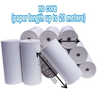 110*50mm Thermal Receipt Paper Roll, A6 100*150mm waybill small roll for Portable Thermal Sticker Pr