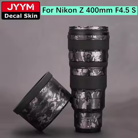 For Nikon Z 400mm F4.5 S Decal Skin Vinyl Wrap Film Camera Lens Body Protective Sticker Coat For NIK