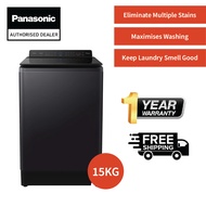 Panasonic Top Load Washer Econavi StainMaster+ ActiveFoam (16kg) NA-FD16V1BRT