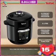 Tefal CY601D65 Home Chef Smart Multicooker 5L / 6L LED Display CY2116 / CY638D Periuk Serbaguna