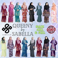 PLUS SIZE 4XL 5XL [ READY STOCK - POST OUT 1 - 2 HARI ] BAJU KURUNG QUENNY QUEENY BY SABELLA - BAJU 