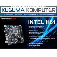 VenomRX Motherboard H61 M.2 NVMe HDMI DDR3