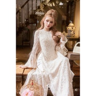 Lace ao dai for engagements, weddings, luxuriousCNY s31 ao dai vietnam ao dai muslimah