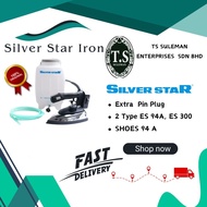 100% (ORIGINAL) SILVER STAR THE ELECTRIC STEAM IRON ES-300 & ES-94A & ES-300L silverstar