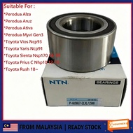 Original Perodua Alza Myvi Gen3 Aruz Ativa Toyota Vios Yaris Prius Sienta Front Wheel Bearing P-AU08