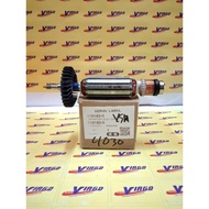 MESIN ORIGINAL MAKITA GA4030 ARMATURE ORIGINAL SPARE PARTS FOR 4" 4 INCH GRINDING MACHINE GA 4030 AS
