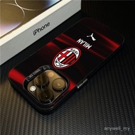 Associazione Calcio Milan football FC Phone case for iPhone 16 15 promax 14  13 pro max 12 plus 11 x