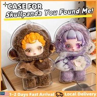 [Local Stock]🚚2PCS SKULLPANDA You Found Me Series Plush Doll Protective Case HD Clear Storage Box SP