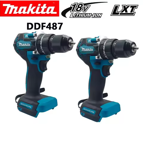 100% Original Makita Battery, 6.0Ah 18V Rechargeable Battery for DHP489 DGA404 DDF487 DTD173 DAS180 