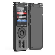64GB Activated Tape Recorder Sound Audio Recorder with Playback Voice for Lectures Meeting