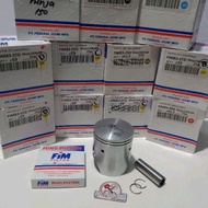 PISTON KIT SEHER SET RING KAWASAKI NINJA 150 R RR 2-STROKE OS/STANDARD SIZE B/C/D FIM 50 100 150 175