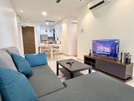 Rumah  m² dengan 3 bilik tidur dan 2 bilik mandi peribadi di Subang Jaya (HD 1-8 pax 2K1Q beds Ara D