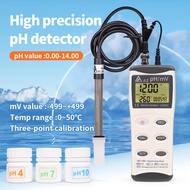 AZ8601เครื่องวัดความแม่นยำ PH สูง0-14 PH +/-499 MV ทดสอบ ORP ตัวทดสอบคุณภาพน้ำอุณหภูมิ