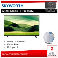 Skyworth 32" 32 Inch Basic TV Smart | Google TV - 32TB2000 | 32STD2000 | 32STE6600 | 32E6800G