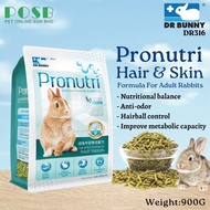 Dr Bunny Pronutri Hair & Skin Adult Rabbit 900g / Makanan Arnab (DR316)
