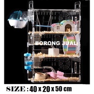 FULL ACCESSORIES【Free Gift】Habitrail Hamster House / Home / Cage Triple Story