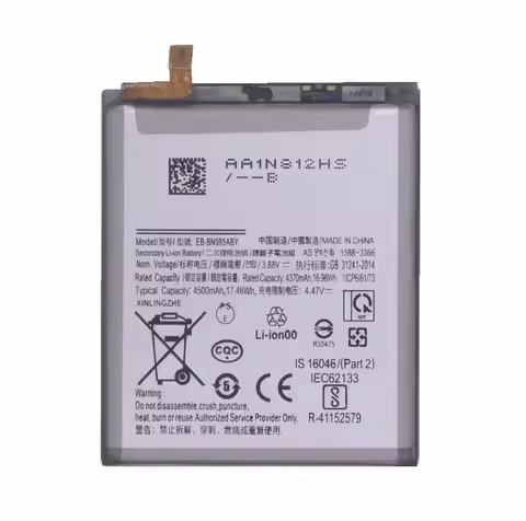 1x 4500mAh /17.46Wh EB-BN985ABY Replacement Battery For Samsung Note 20 Ultra Note20 Ultra Batteries