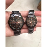 jam tangan couple Christian Arden Free box & baterai cadangan