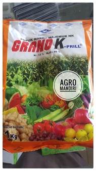Pupuk Makro Majemuk Grand K Prill 1 Kg (Kalium + Nitrat Nitrogen)