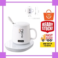 Ceramic Coffee Mug, Coaster Warmer Auto Electric / Up to 131 F55C I Cawan Kopi Seramik, PA-618