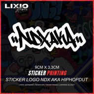 [VIRAL] STICKER LOGO NDX AKA HIP HOP DANGDUT VINYL ANTI AIR LAMINASI VIRAL FYP