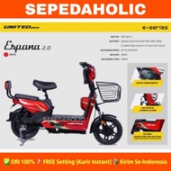 Sepeda Listrik United Espana 2.0 Electric E Bike 350 Watt