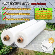 UV Plastic Sheet ( Thickness 200 Microns)  Plastic Sheeting Clear Greenhouse Film Use for for Garden