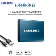 Samsung External Hard Drive 16TB 8TB HD Type C USB3.1 Portable SSD 4TB 2TB 1TB {Original}