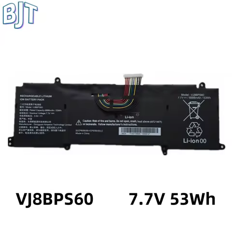 6Cell New VJ8BPS60 Laptop Battery For Sony Vaio SX12 Z 2021 SX14 VJS144X0111K VJZ141C0411B Notebook 