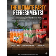 COKE, SPRITE, ROYAL - MISMO 295 ML (12 PCS/PACK)