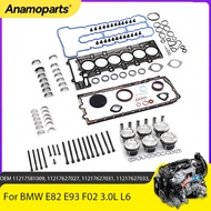 Engine Parts Rebuild Overhaul Pistons Gasket Kit Fit 3.0 L L6 Gas N54 For BMW 335i E60 E61 E82 E88 E