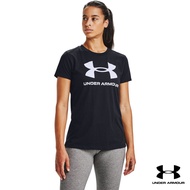 Under Armour UA Womens Sportstyle Graphic Short Sleeve อันเดอร์ อาเมอร์ เสื้อออกกำลังกายแขนสั้น สำหรับผู้หญิง