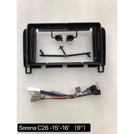 ANDROID PLAYER CASING 9  NISSAN SERENA C26 2013-2017