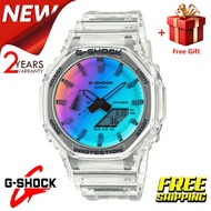 (Ready Stock Free Shipping) jam tangan lelaki G Shock Watch GA2100 Men Sport Watch Dual Time Display