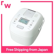 TOSHIBA Rice cooker 3.5-cup pressure IH jar rice cooker, living alone, fresh warming 24 hours RC-6PXR(W) White, large heat 700W, living for two, newcomer to kindergarten, new member of society
