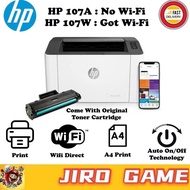 HP Laserjet 107A Wired / 107W Wireless Printer (BRAND NEW)