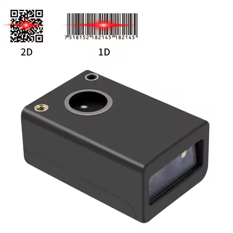 2D Embedded Mini Barcode Reader Scanner Scan, Symcode QR Barcode Reader Module Scanner with Auto Sen