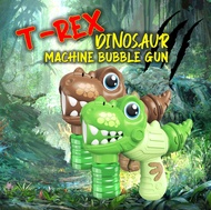 Inatreehouse. Dinosaur Bubble Gun T-Rex Bubble Gun with Music Kids Favourite Toys Bubble Toys Bubble