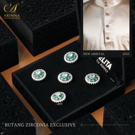 Arinna 2025 Butang Baju Melayu Exclusive Zirconia Lelaki Kids Exclusive Premium Nikah Kerongsang Bro