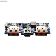 KIIK 5V 2 4A Type C Boost Module Circuit Board  Charging Board Double USB 5V 2 4A Type C USB Mobile 