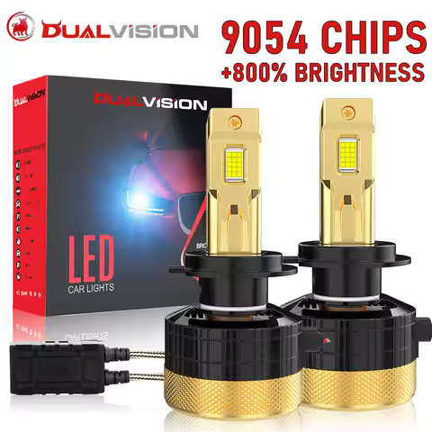 Dualvision K5C H7 LED Canbus No Error 12V Car Light 30PCS CSP H4 H1 H11 H8 H9 Fog Lamp 9005 HB3 9006