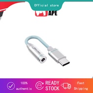 FiiO JA11 Dongle DAC and Amplifier: Type C to 3.5mm Portable Digital Audio Adapter DAC/AMP (Jade Aud