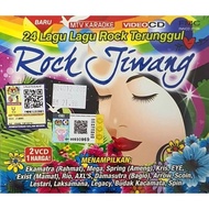 VCD Karaoke Rock Jiwang - 24 Lagu Lagu Rock Terunggul (2 Disc)