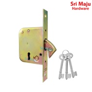 MAJU SHK-SUN Quality Sliding Grille Door Hook Lock for Iron Metal Grill Gate Front Door Kunci Pintu Besi Depan