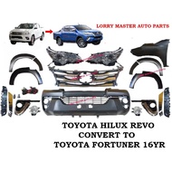 J01S02 CONVERT SET TOYOTA HILUX REVO GUN125 CONVERT TO TOYTA FORTUNER 16YR