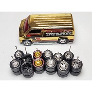 hot wheels rubber tyre size 10/12 for dodge van (B6)